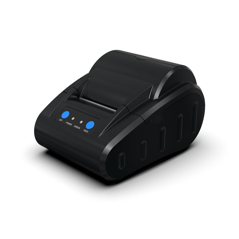 Thermal printer of tickets for banknote and coin counters