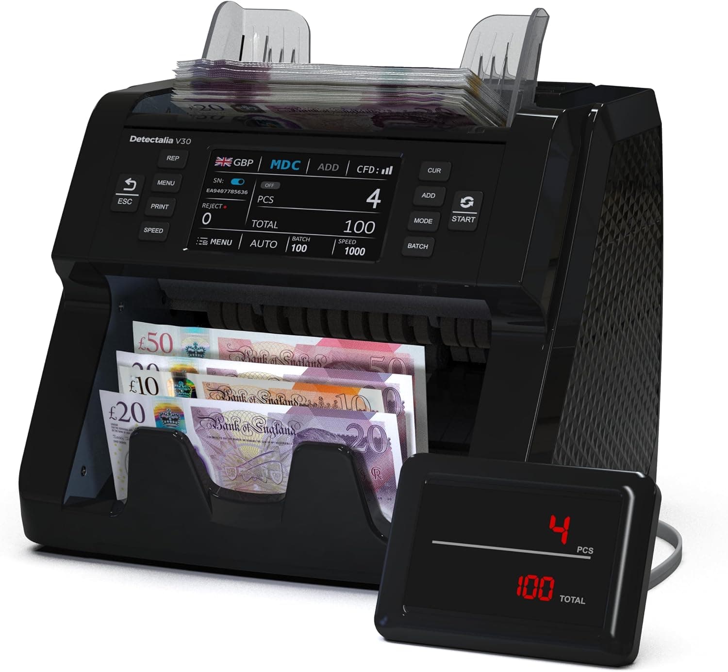 V30 banknote counter
