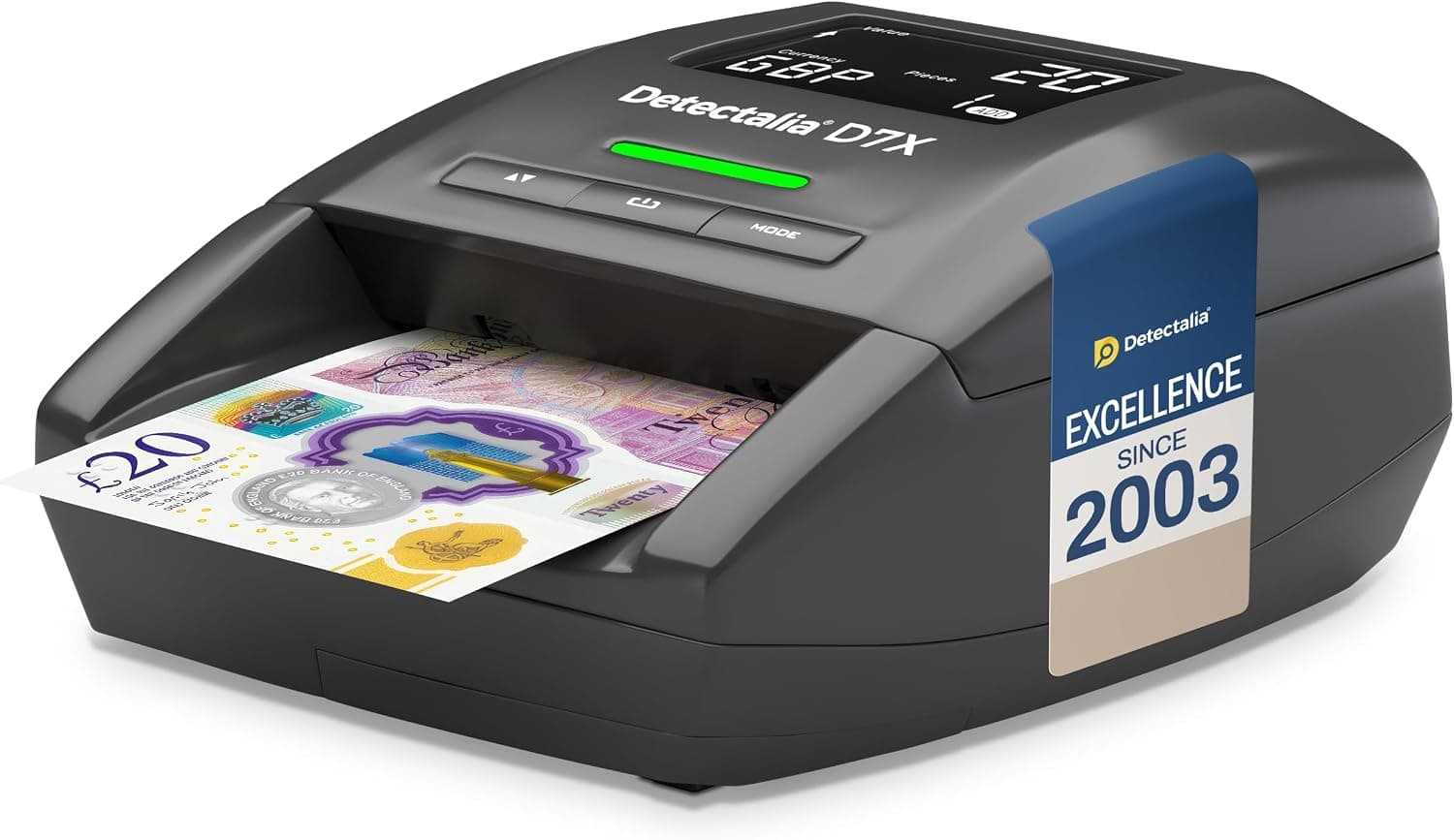 D7X counterfeit banknote detector
