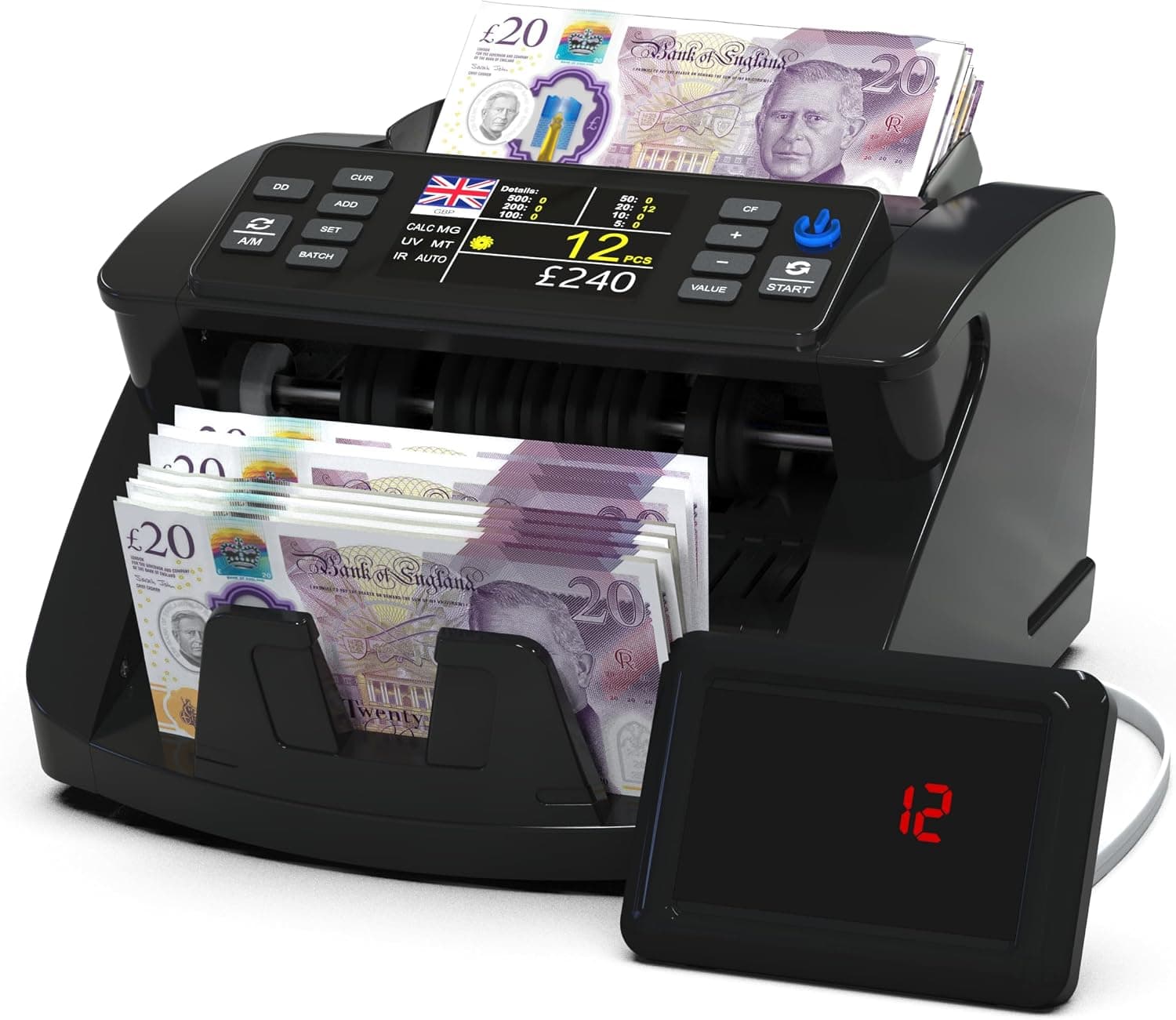 V10 banknote counter