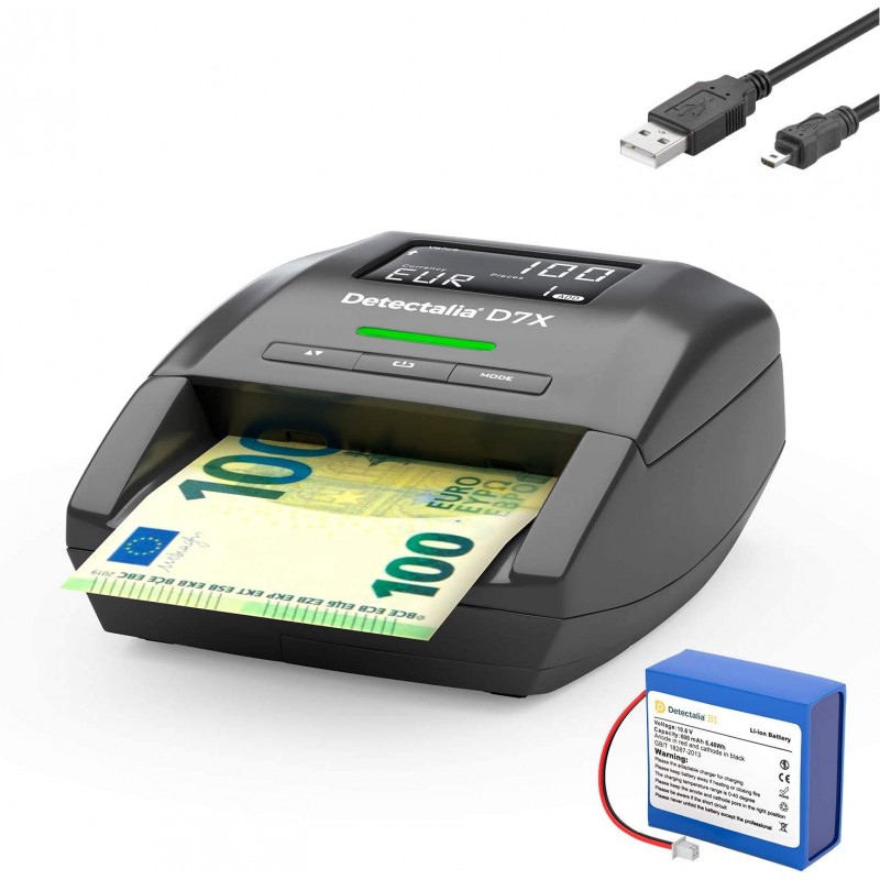 [8436614730507] Detector de billetes falsos